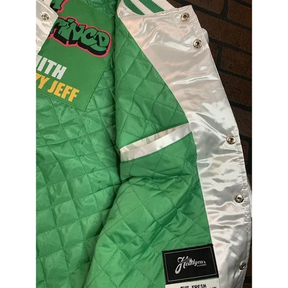 FRESH PRINCE OF BEL-AIR Headgear Classics White Streetwear Jacket~Never Worn~ XL